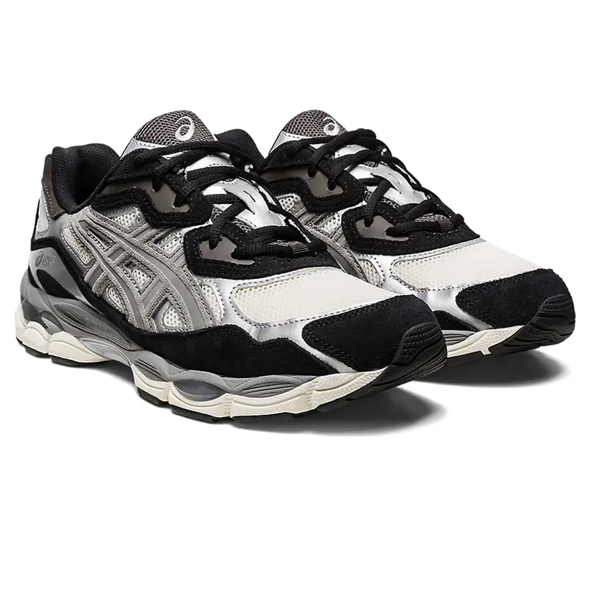 Front Side View of ASICS Gel-NYC Ivory Clay Grey 1201A789-750
